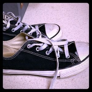 Converse Black and White Kids Sneakers